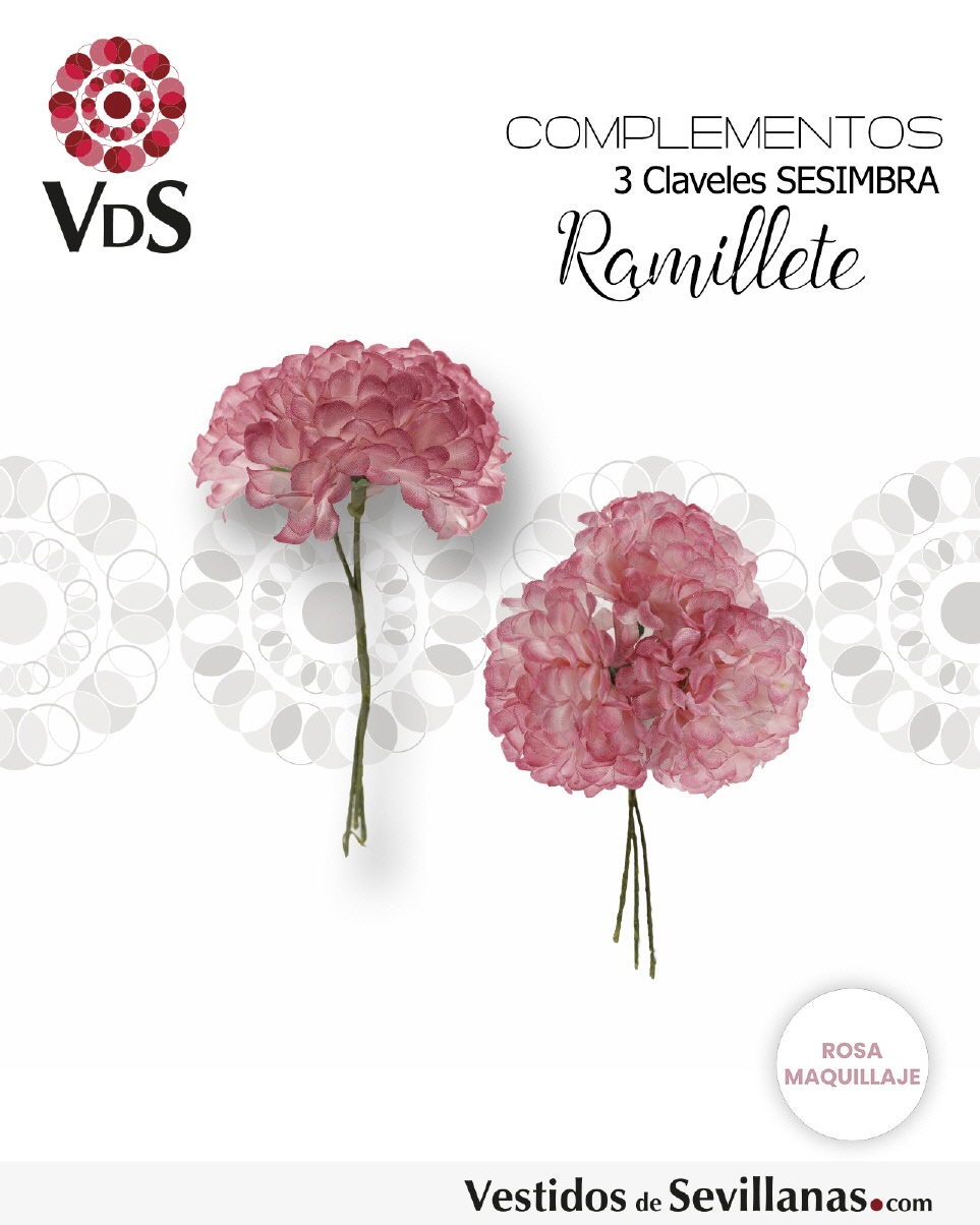 Ramillete SESIMBRA Claveles T.M_3col
