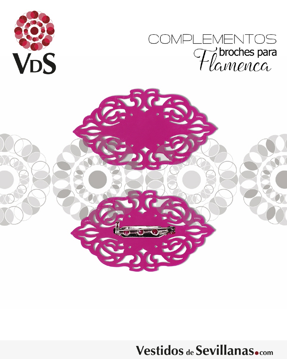 Broche BÁSICO  Flamenca T.M_3col