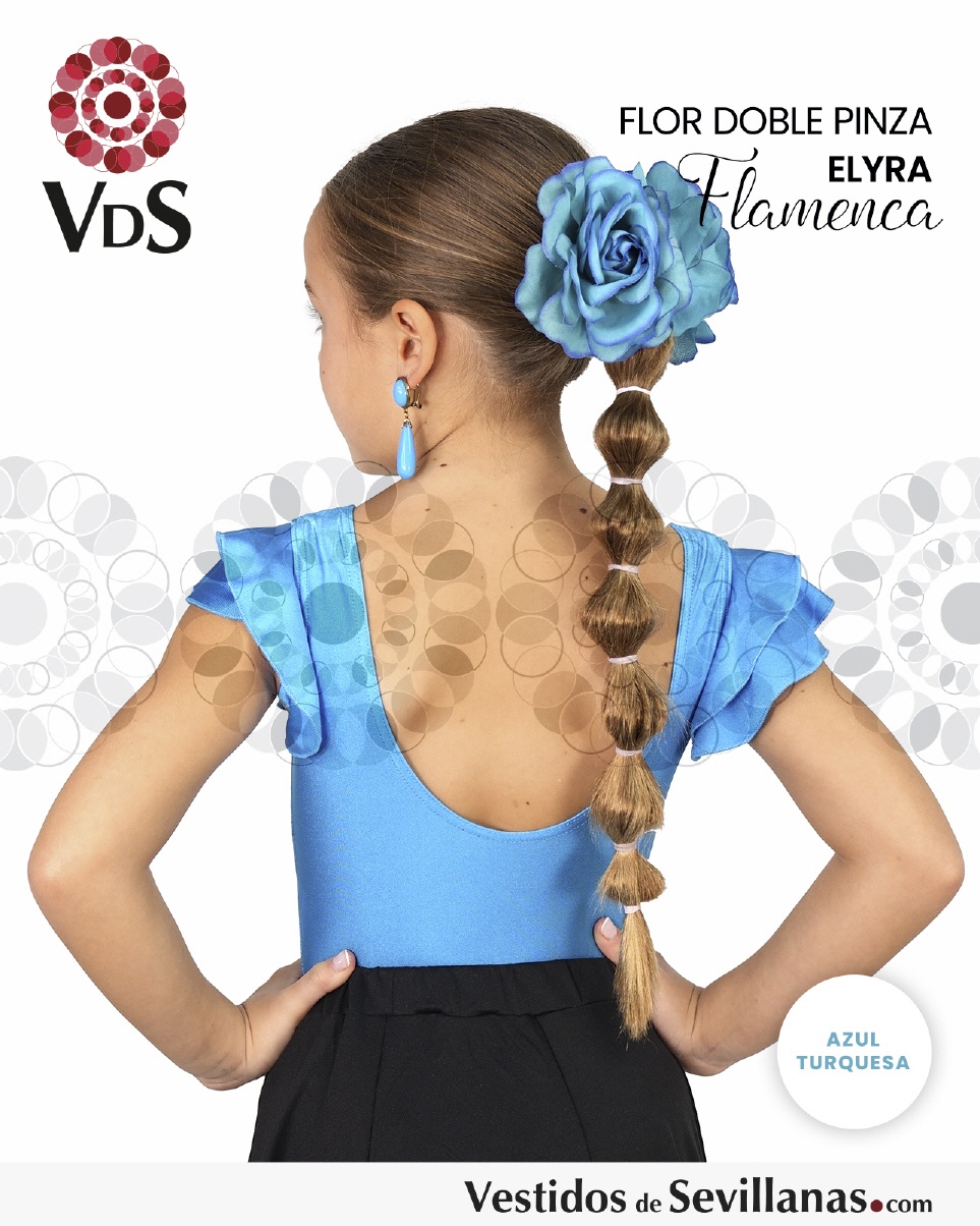 Flor doble ELYRA T.M (pinza)_3col