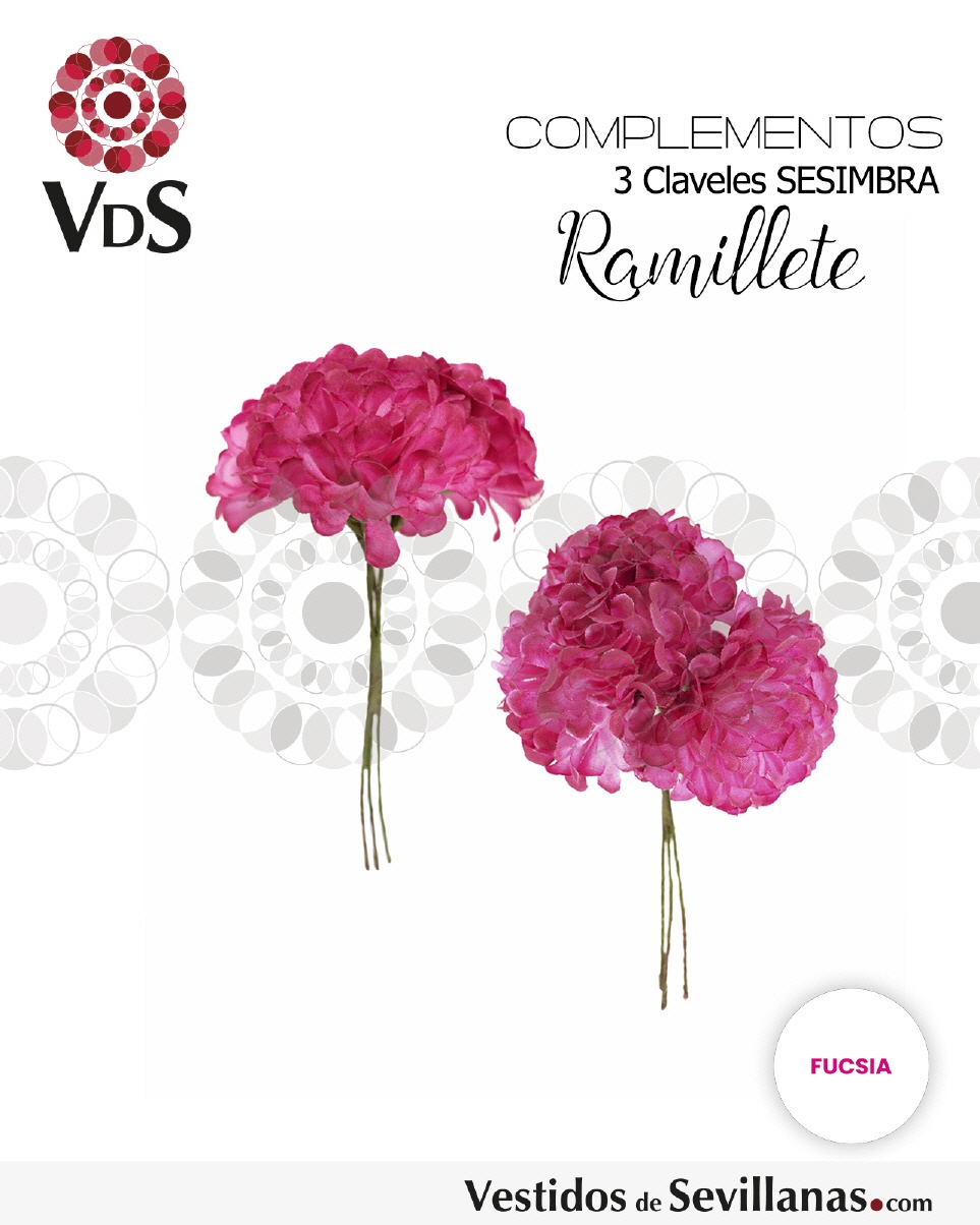 Ramillete SESIMBRA Claveles T.M_3col