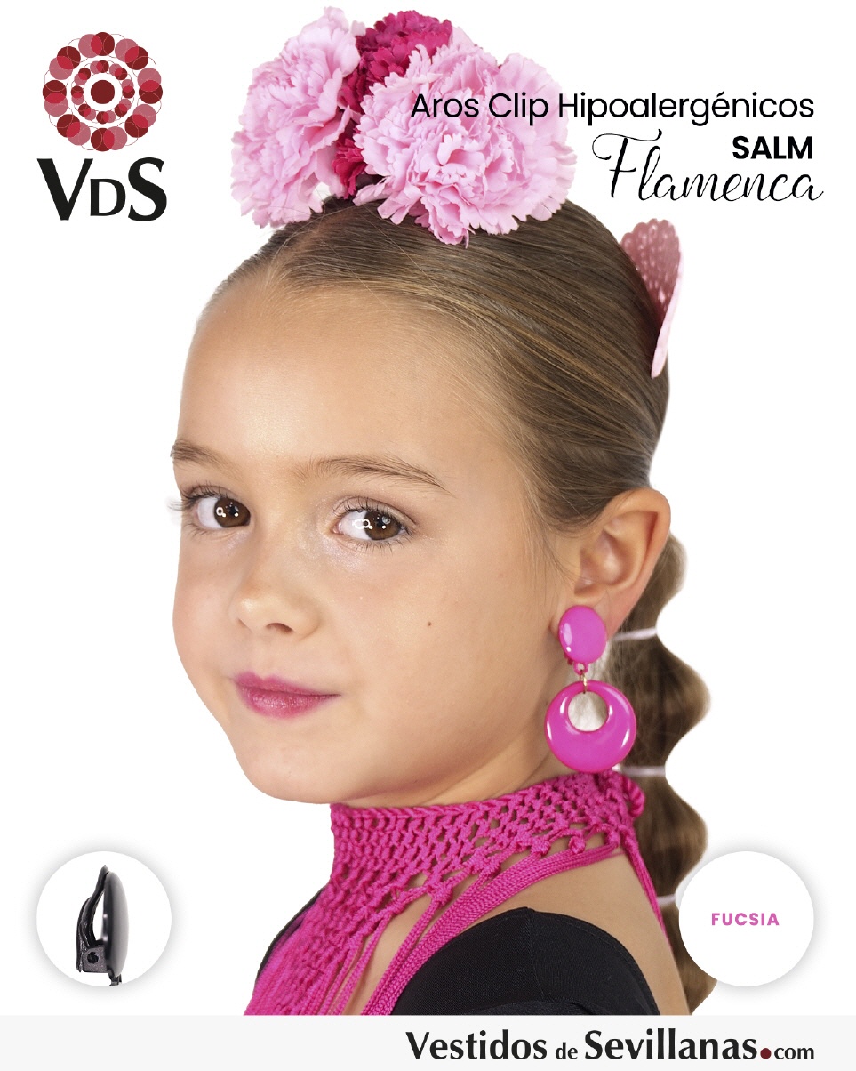 Aros SALM Hipoalergénico clip T.S_3col