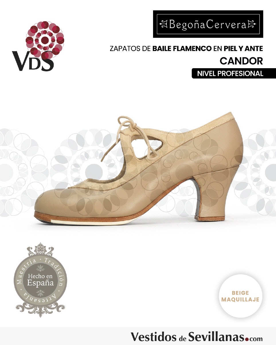 Zapato CANDOR Profesional - Piel Bego&ntilde;a Cervera_3col