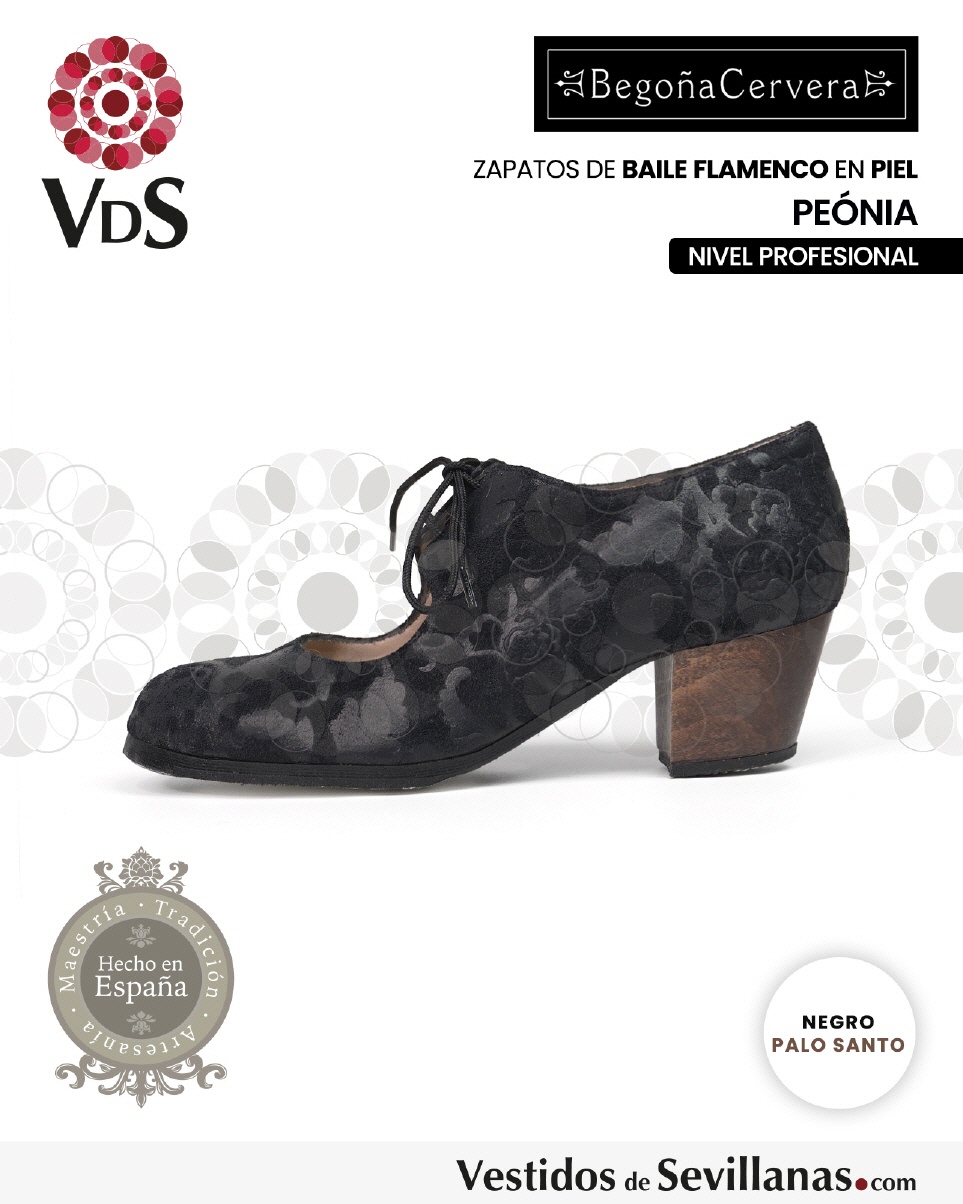 Zapato PEON&Iacute;A Profesional - Piel Bego&ntilde;a Cervera_3col