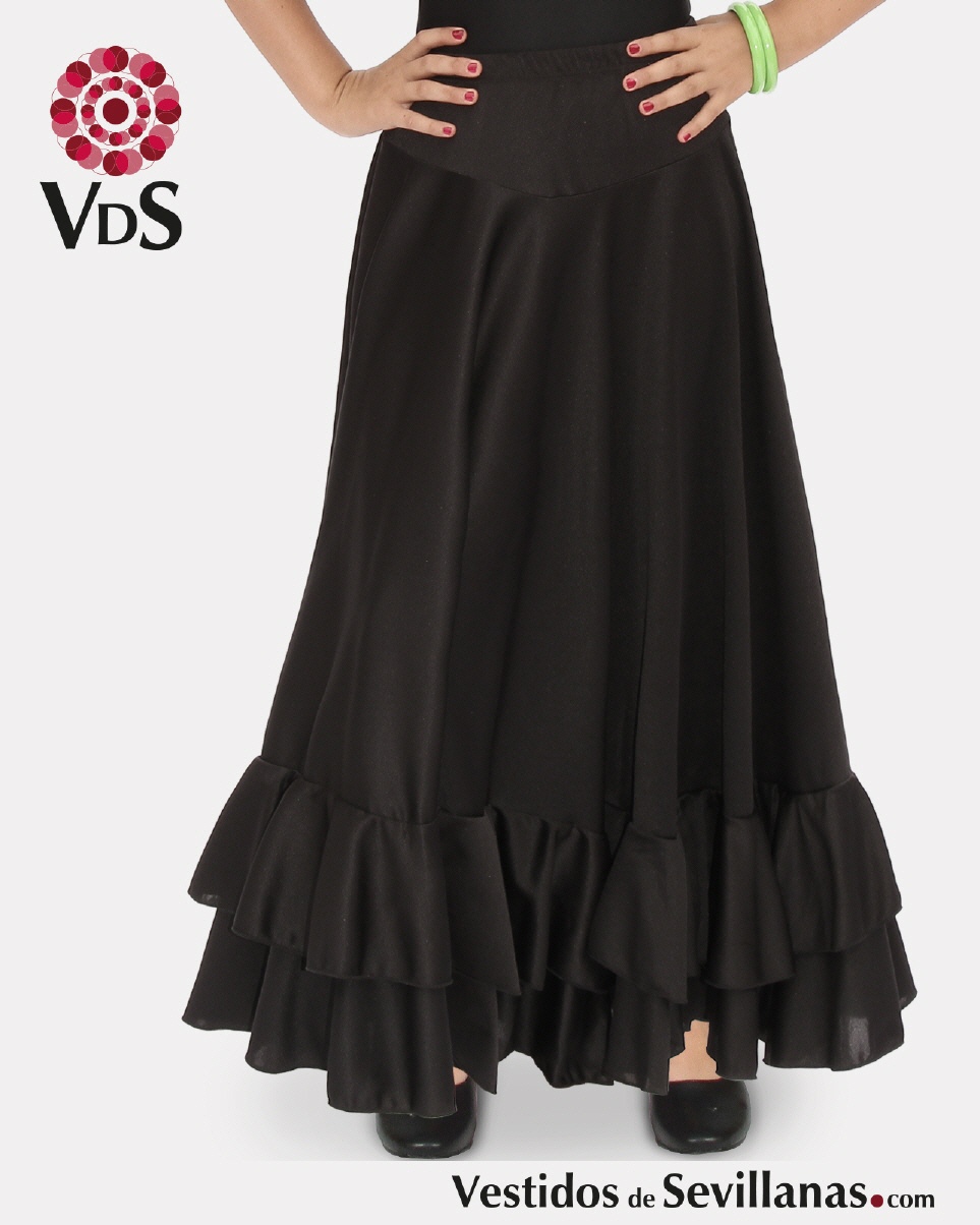 Falda MANUELA (2Volantes)_3col