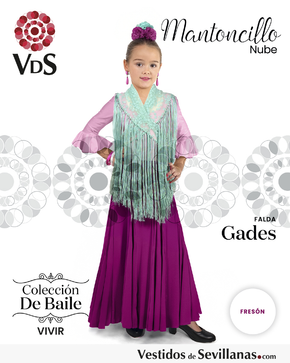 Faldas infantiles de baile