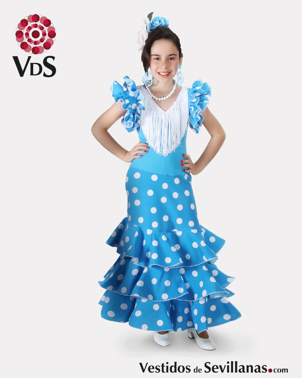 Traje Flamenca CÓRDOBA Largo_3col