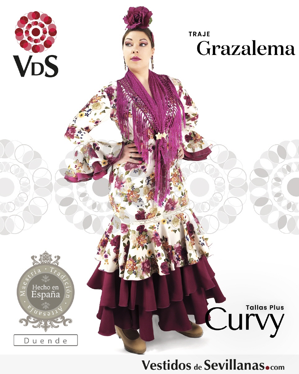 Traje de Flamenca GRAZALEMA Strech (T.52)_3col