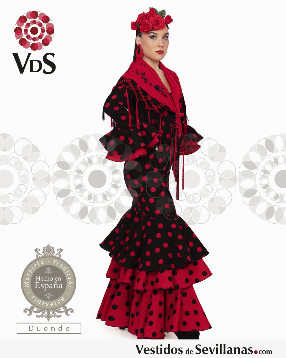 Traje de Flamenca CHICLANA Strech_3col