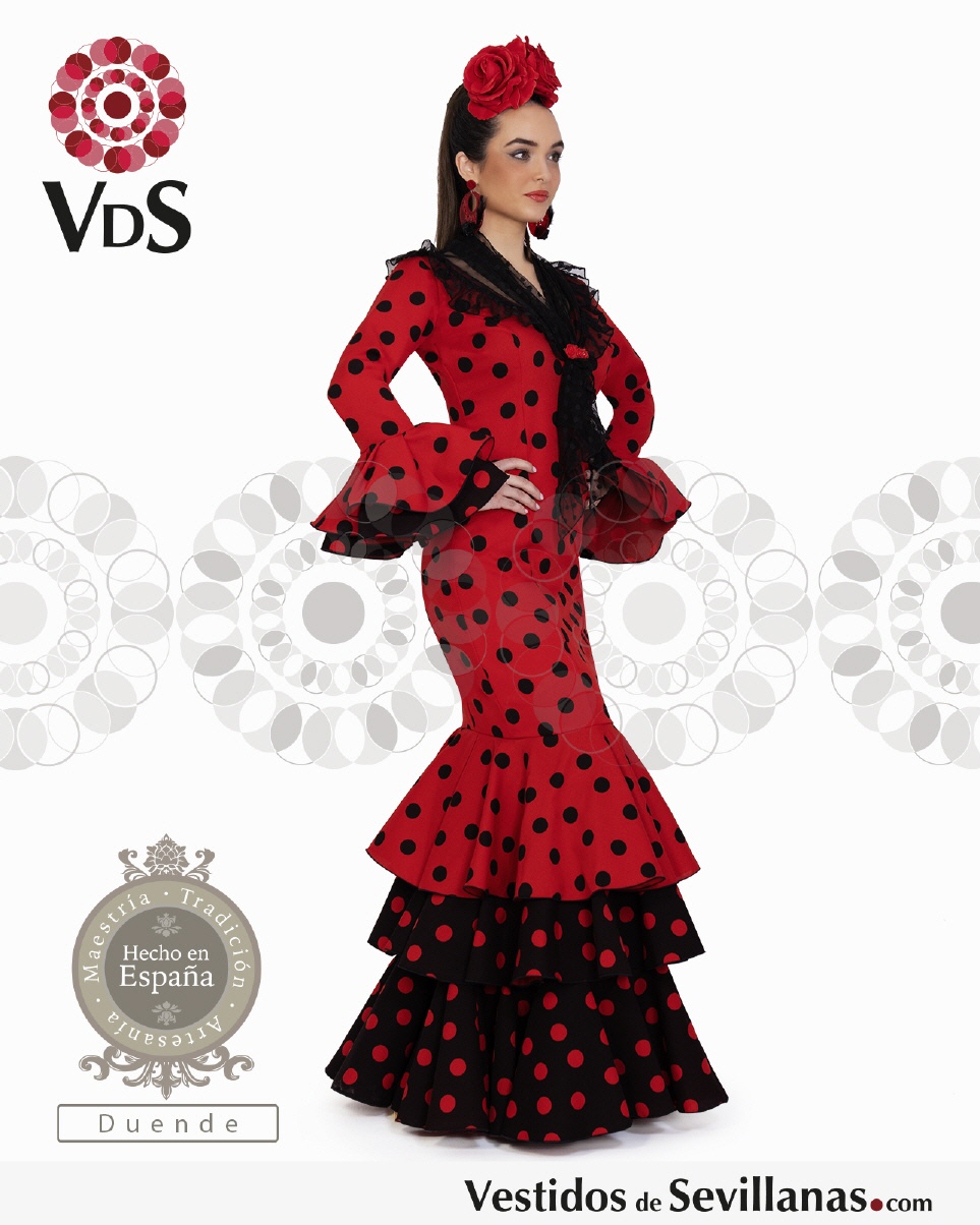 Traje Sevillana Flamenca Adulta