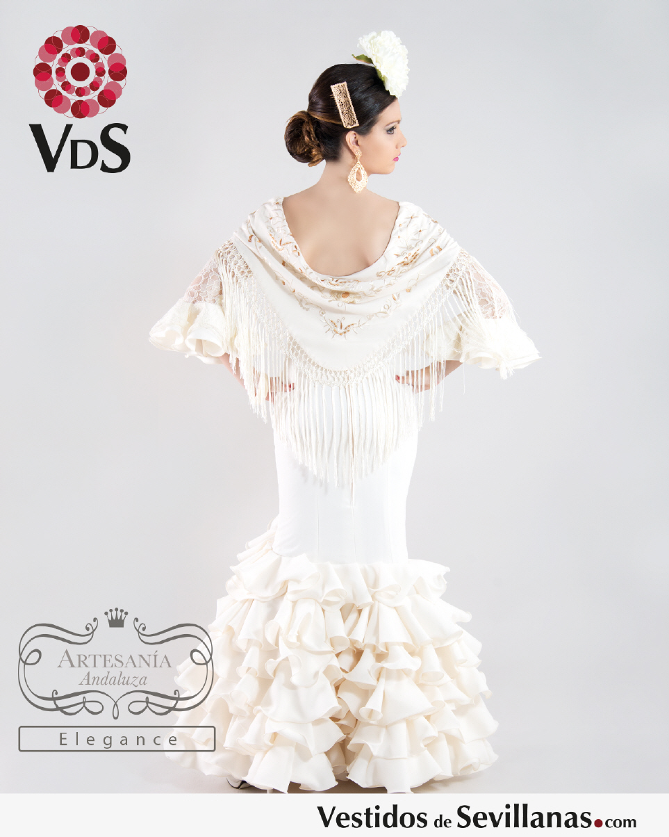 Traje Flamenca ABRIL (elástico)