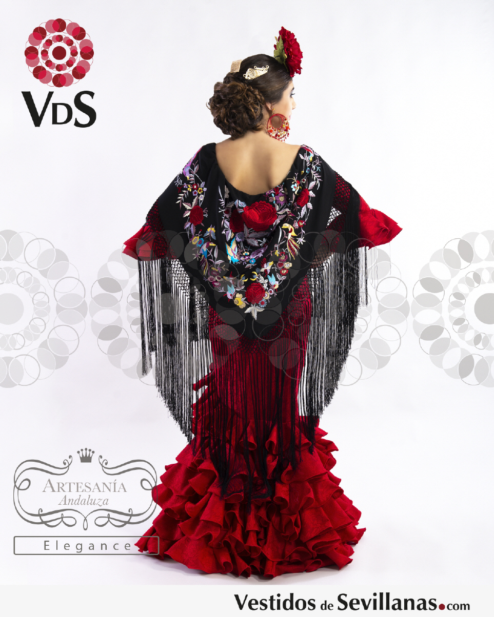 Traje Flamenca ABRIL (elástico)