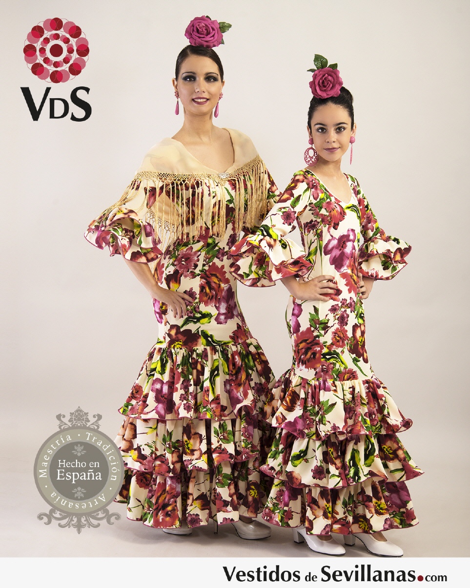 Traje de Flamenca ROCIERO_3col