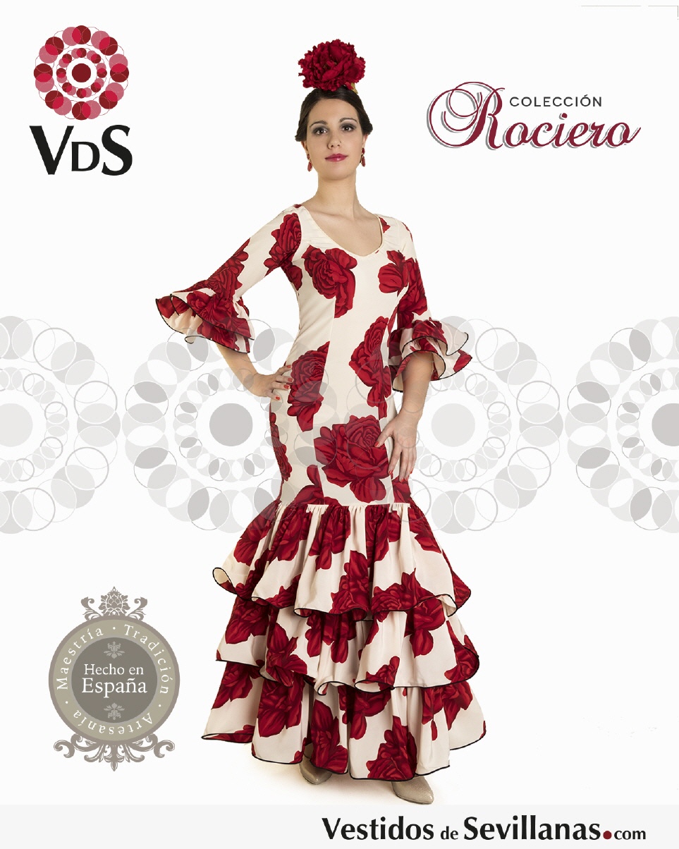 Traje de Flamenca ROCIERO_3col