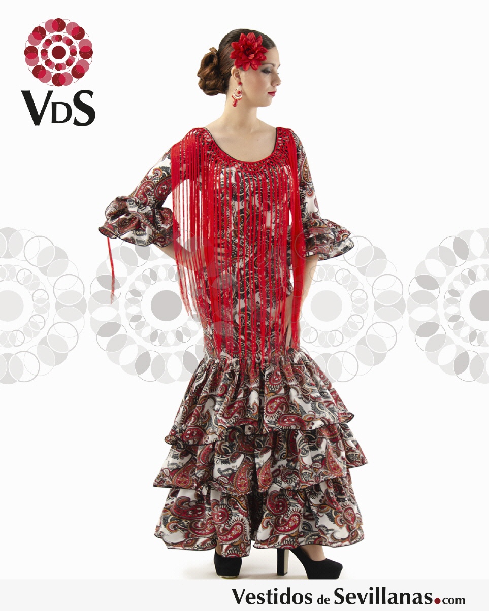 Traje de Flamenca ROCIERO_3col