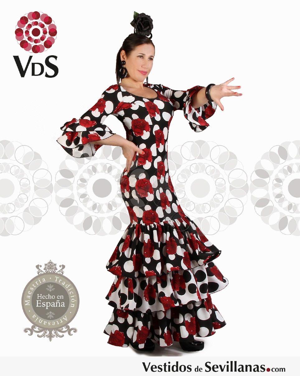 Traje de Flamenca ROCIERO (T.L)_3col