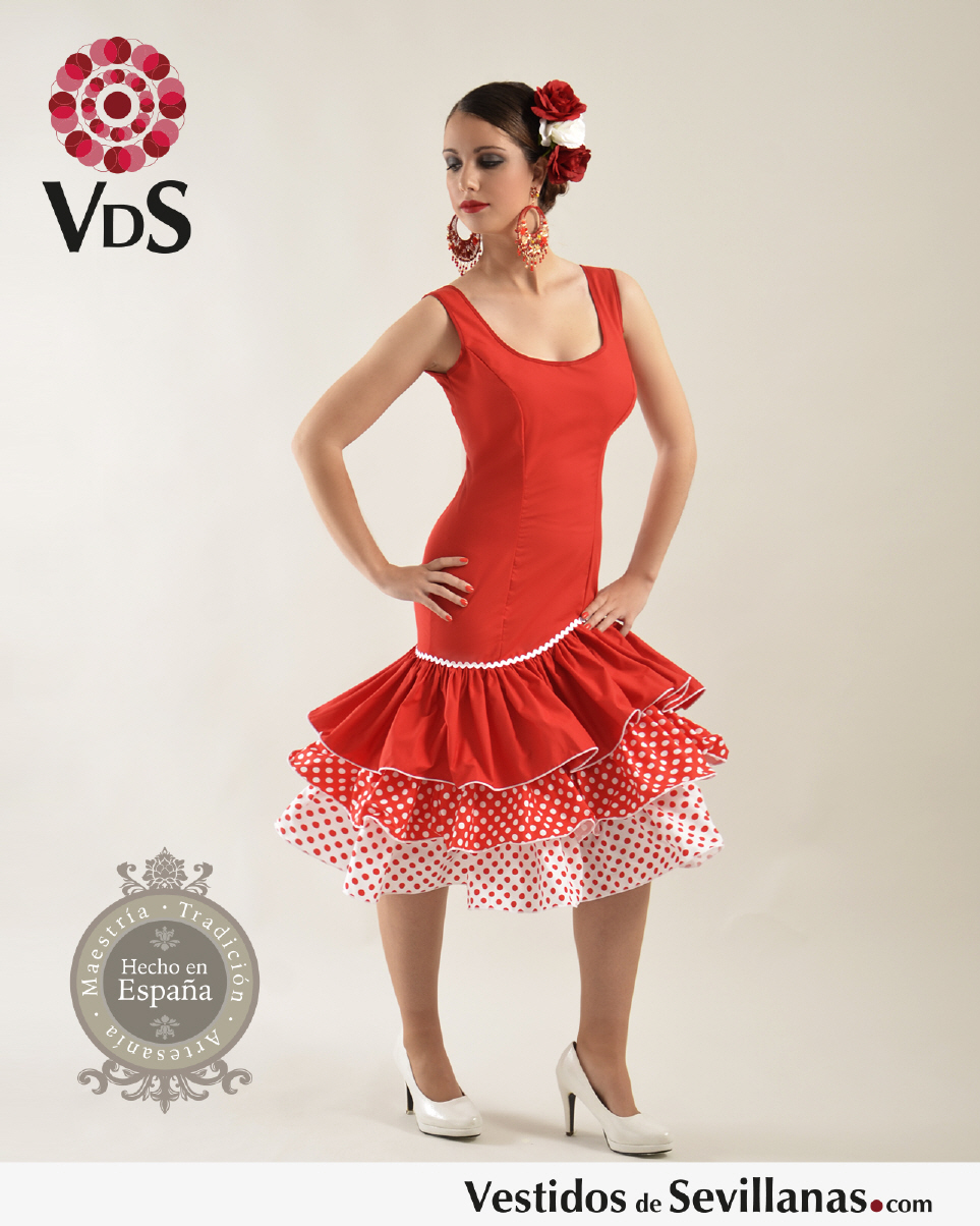 Traje Flamenca Málaga