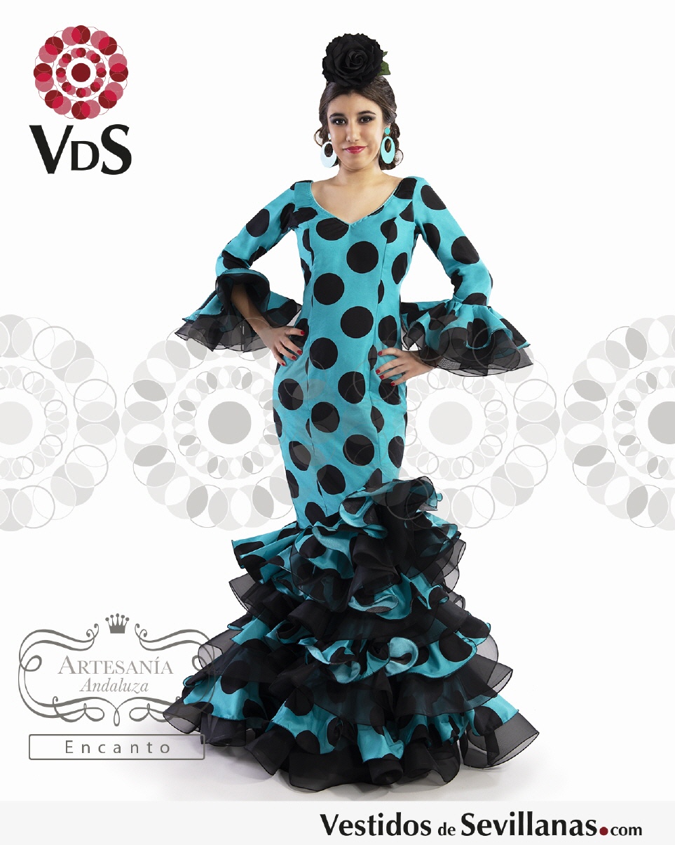 Traje Flamenca FUENSANTA - TecnoSeda (T.M)_3col