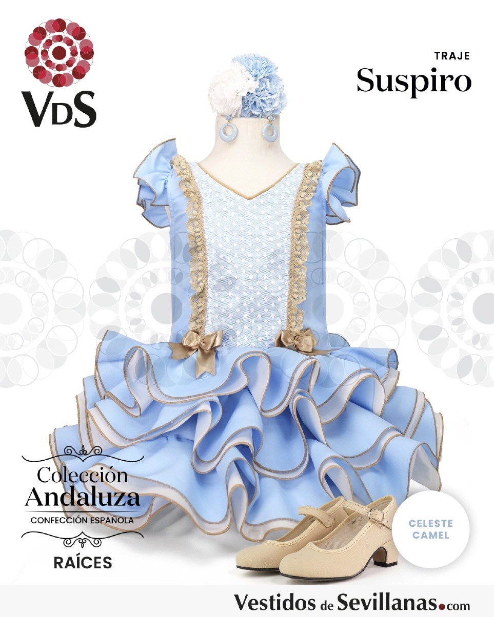 Traje de Flamenca SUSPIRO_3col