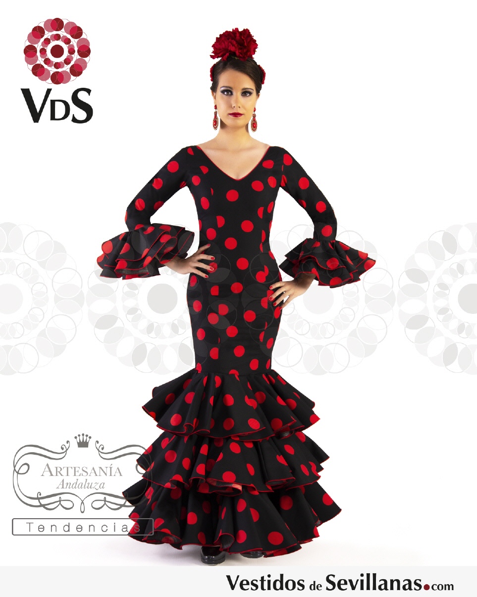 Traje Flamenca TRIANA_3col