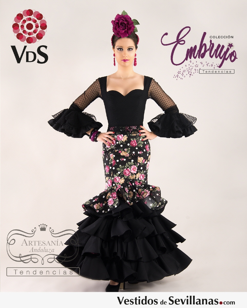 Traje Flamenca EMBRUJO (T.38)_3col