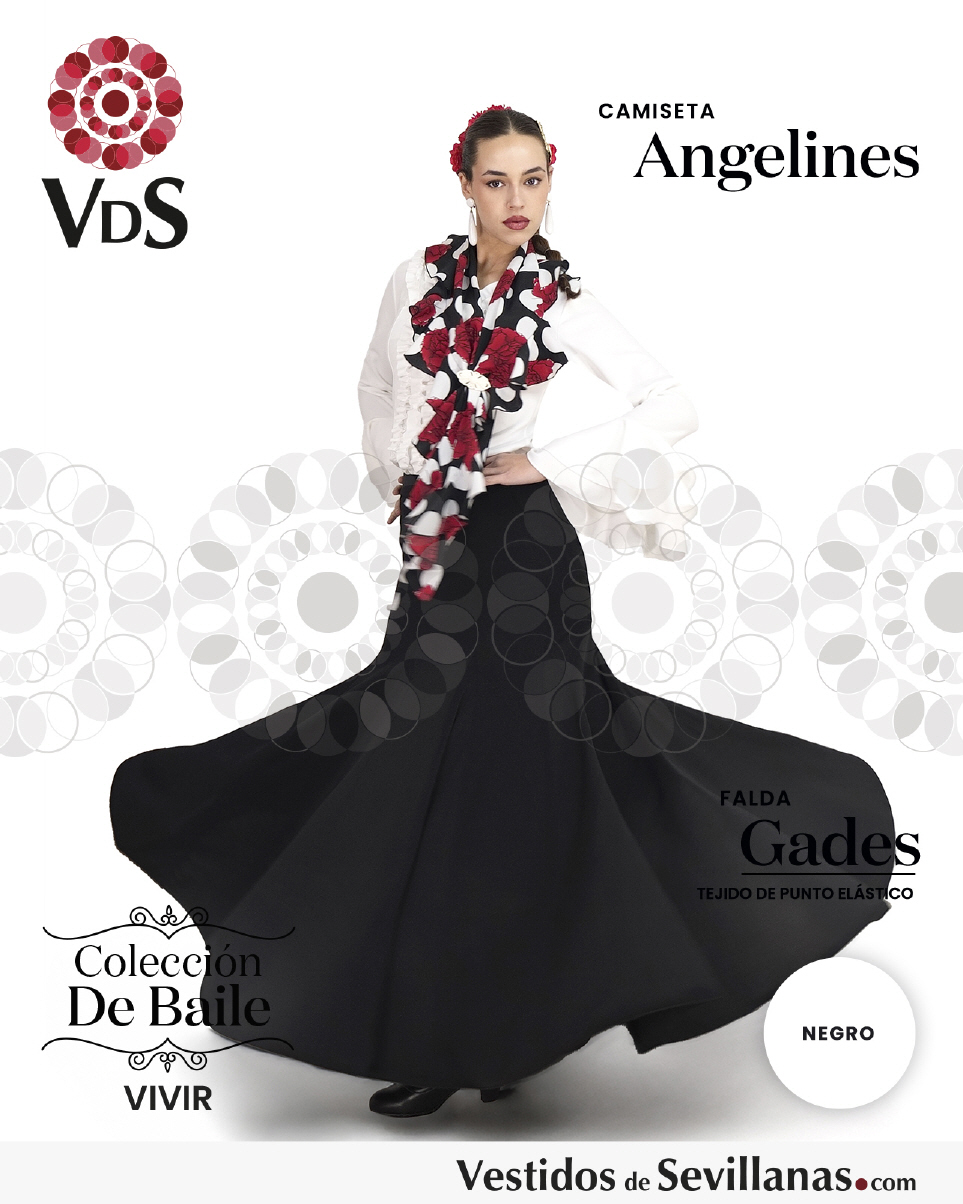 Faldas Falmencas con vuelo