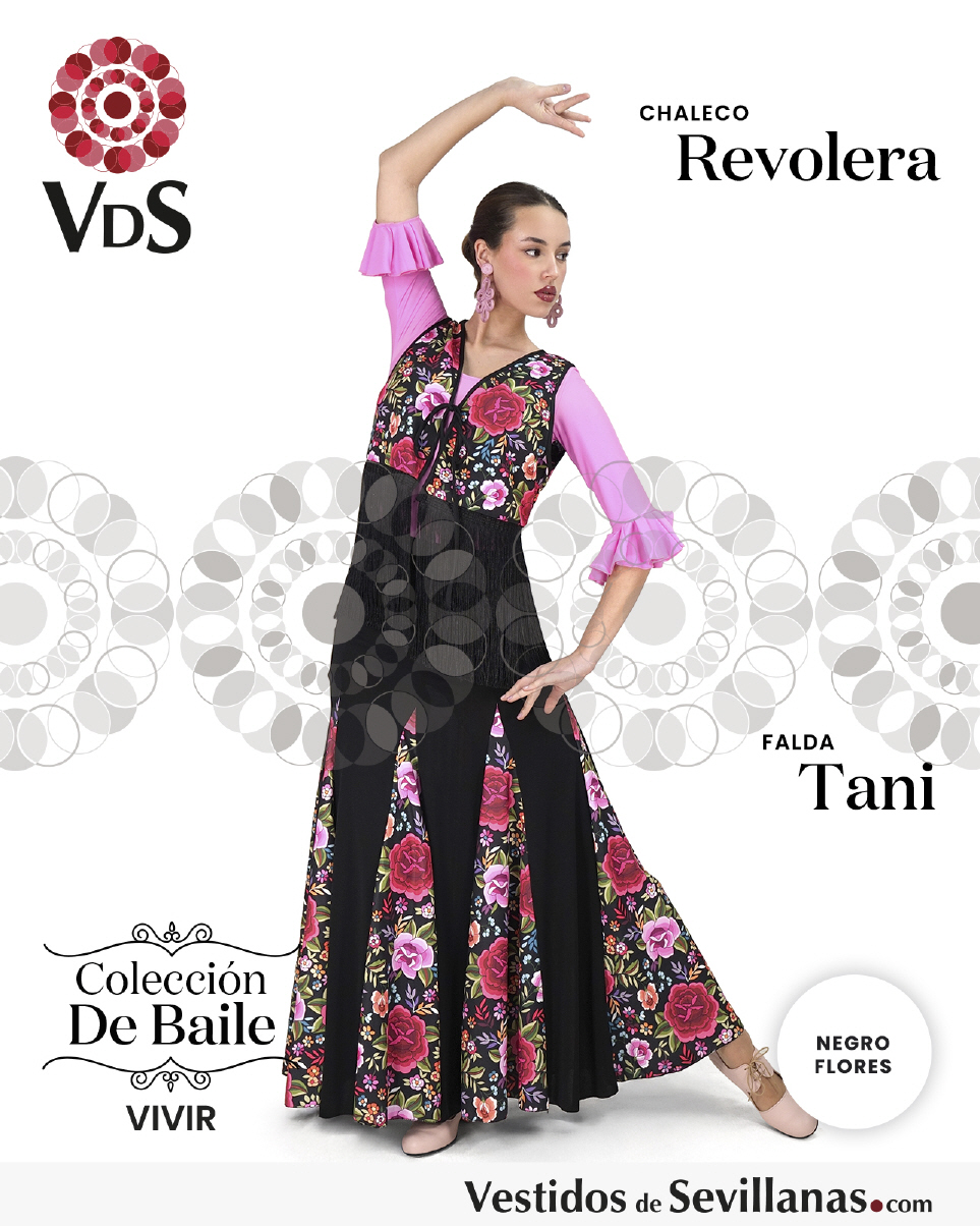 Faldas Flamencas con Flores