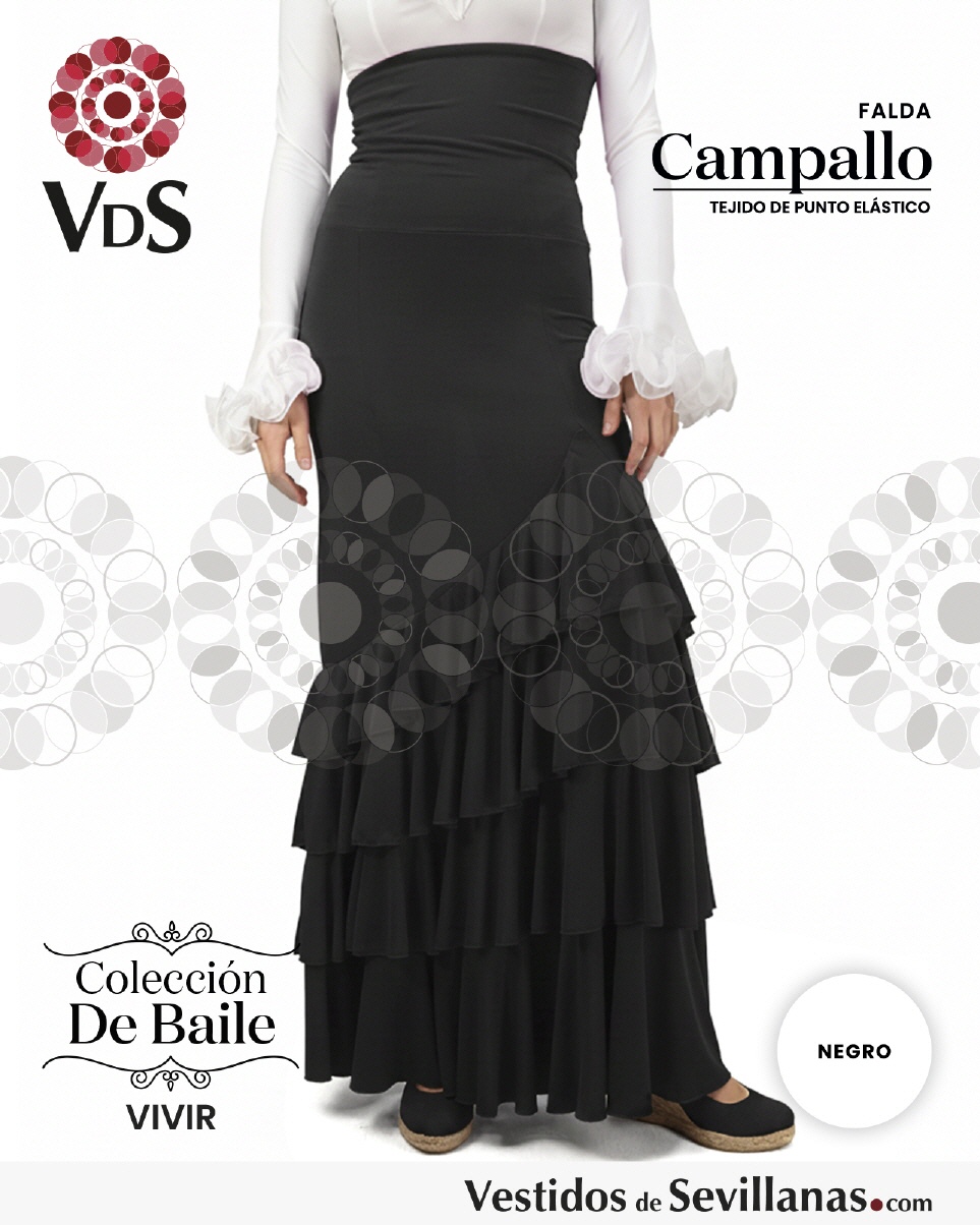 Falda CAMPALLO Talle Alto_3col