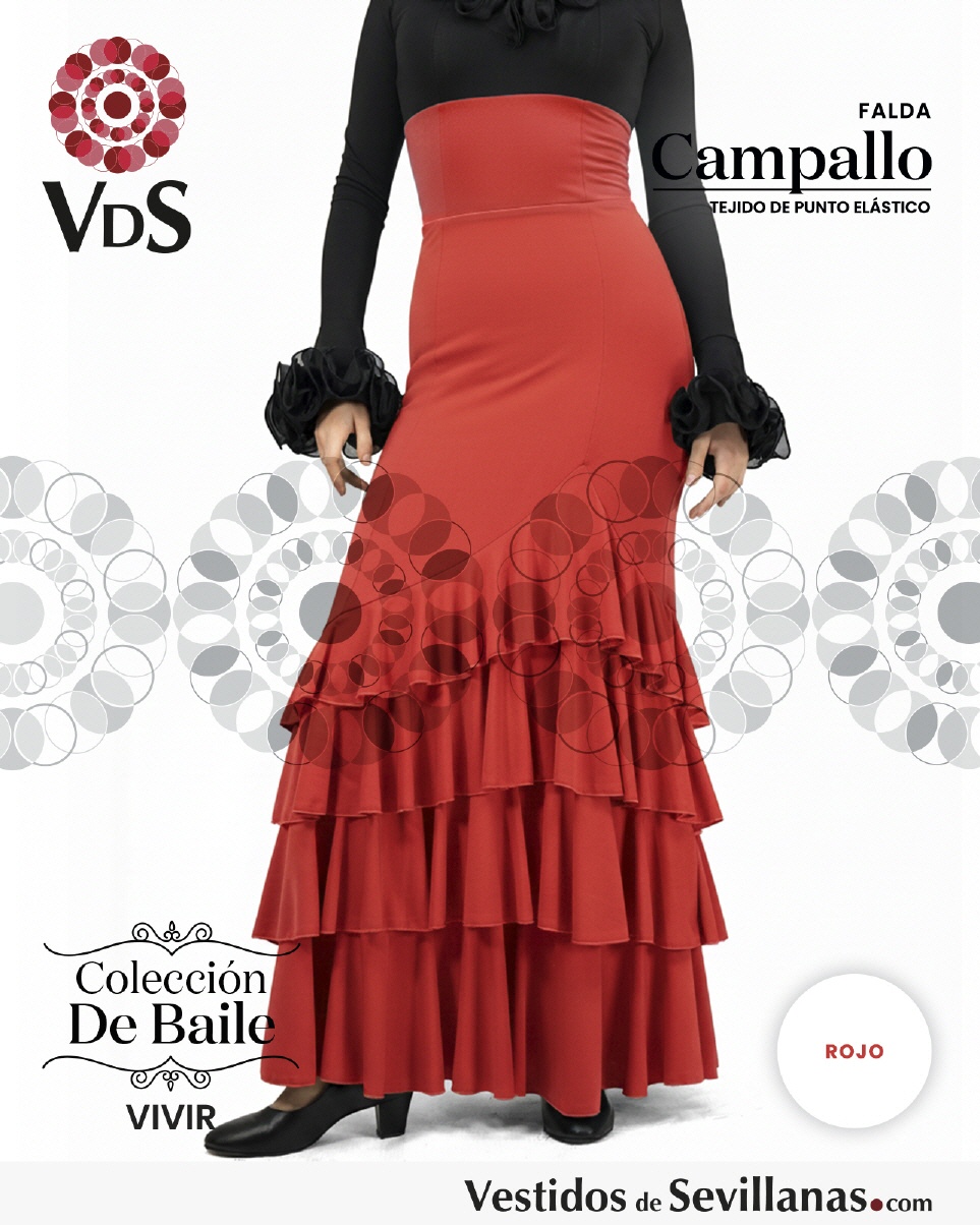 Falda CAMPALLO Talle Alto_3col