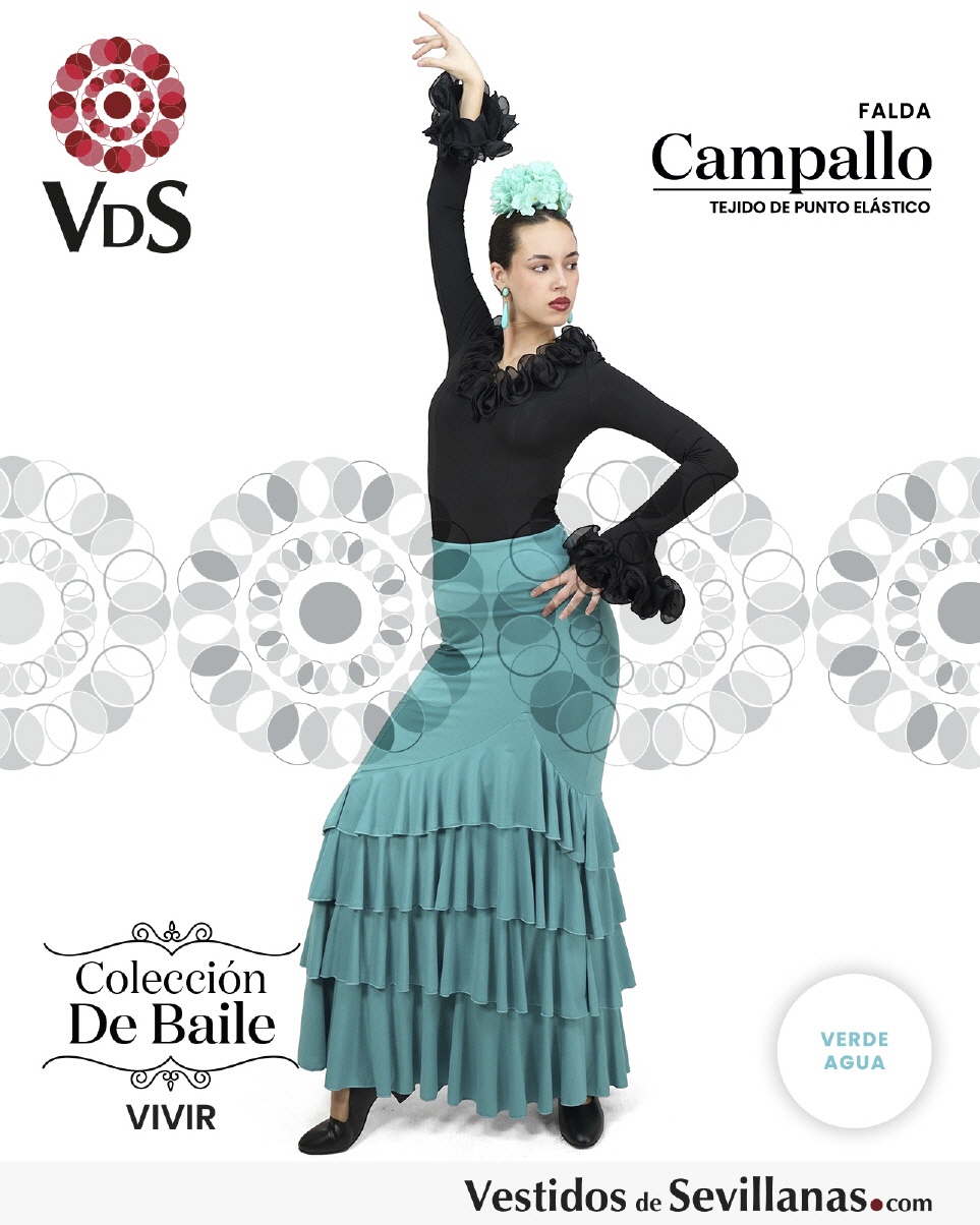 Falda CAMPALLO Talle Alto_3col