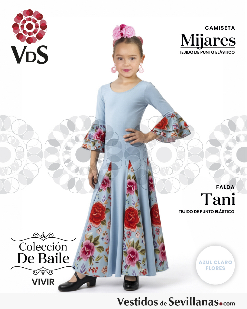 Faldas Flamencas Nesgas