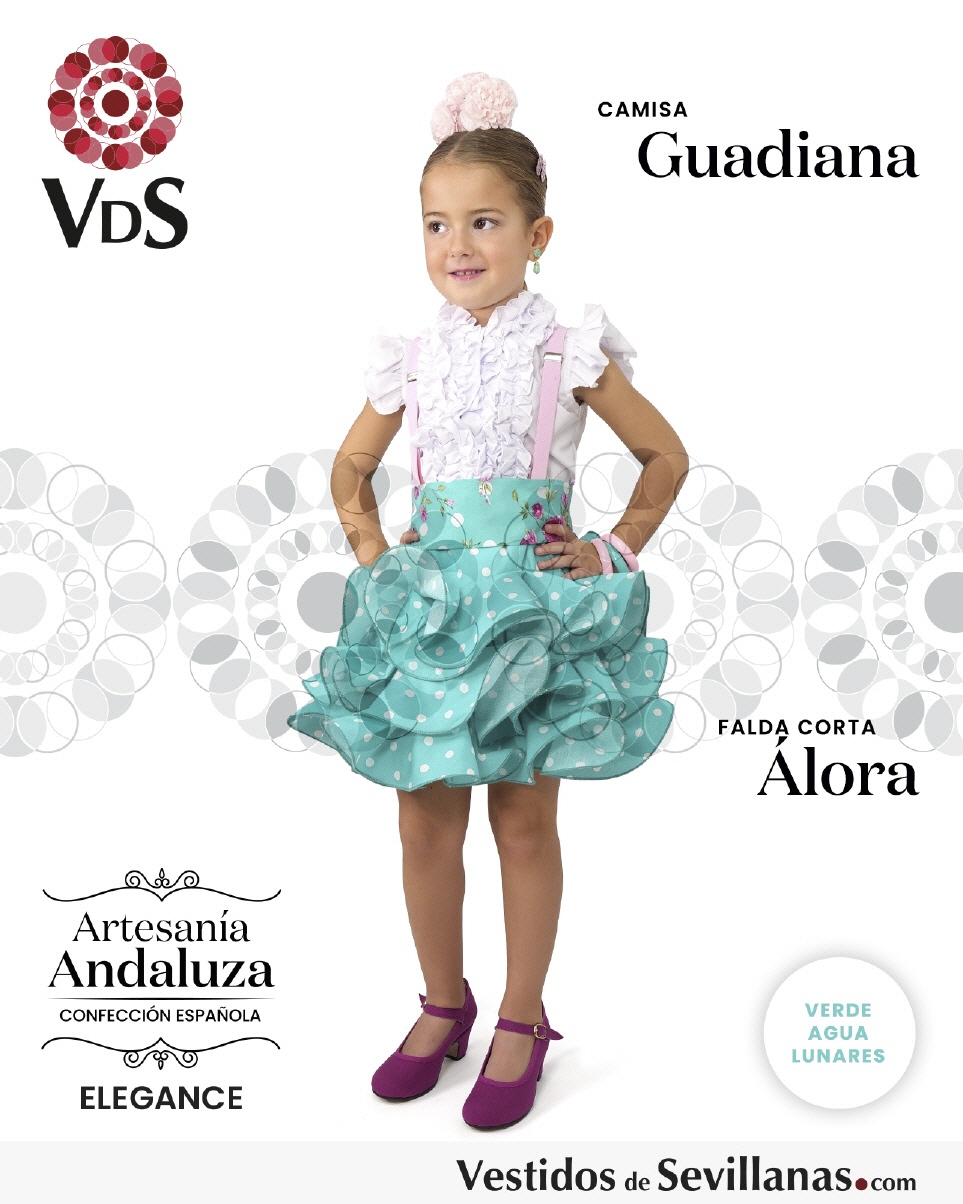 Falda corta ÁLORA Chéster_3col