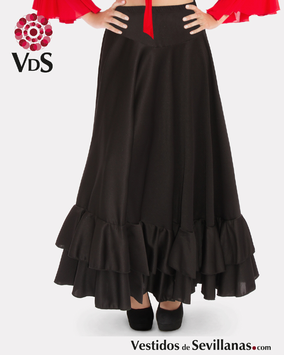 Falda baile flamenco