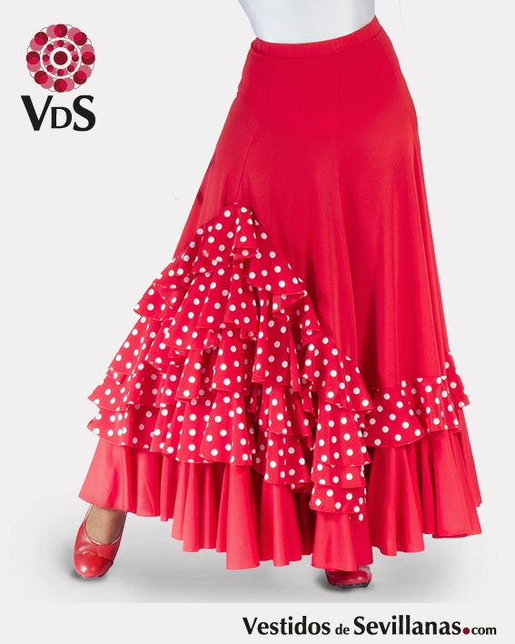 Faldas flamenco