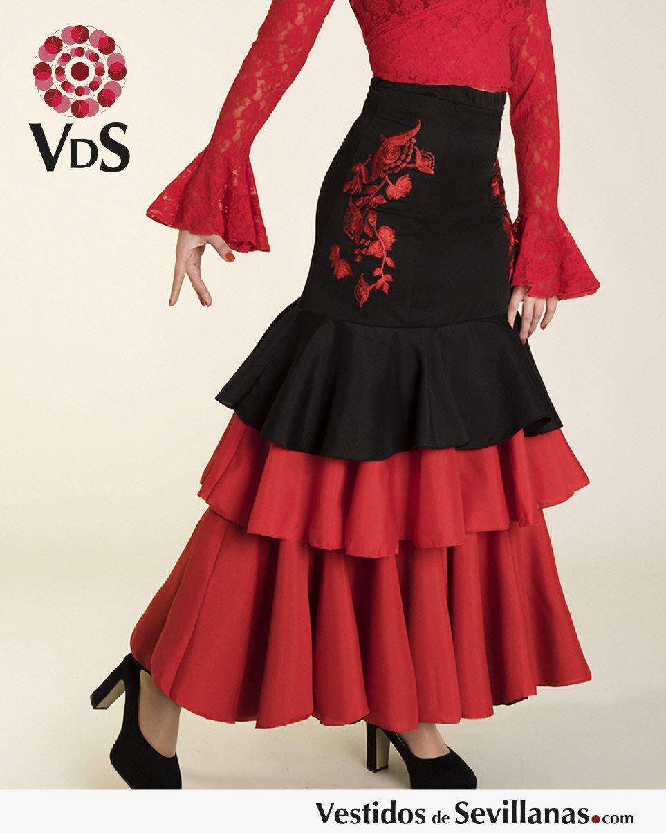 Faldas flamenco