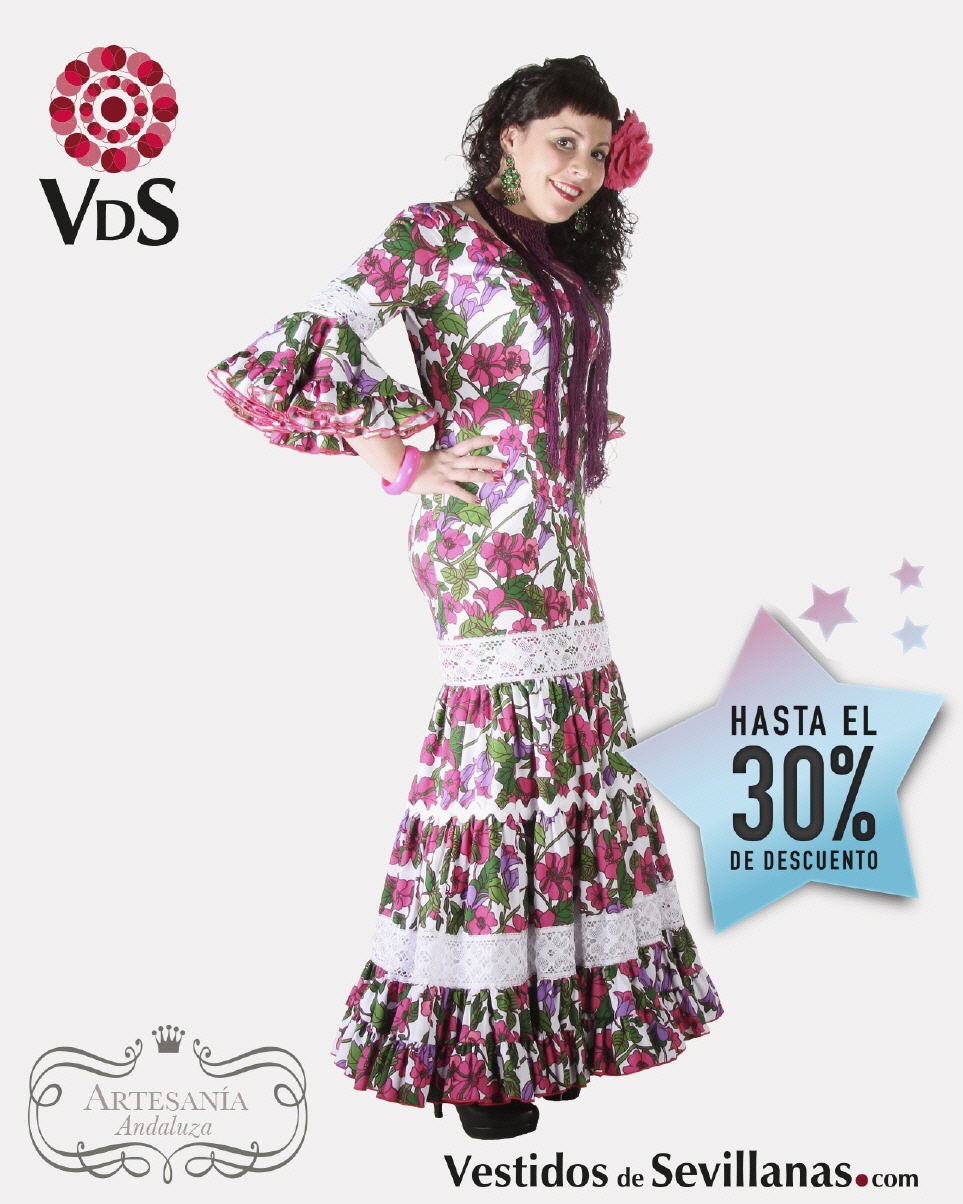 Traje Flamenca CANASTERO (T.38)_3col