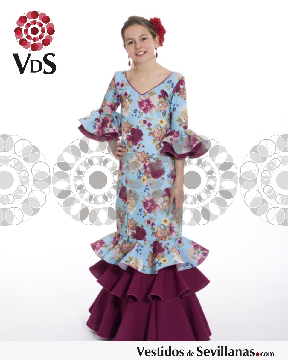 Vestidos niña flamenco