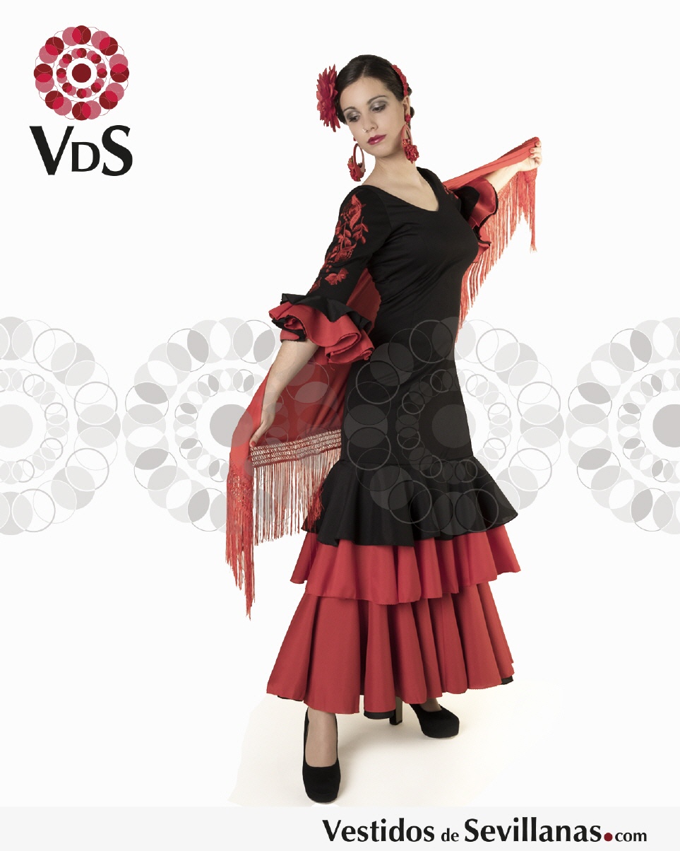 Ambiente mostaza Suavemente Vestidos baile flamenco