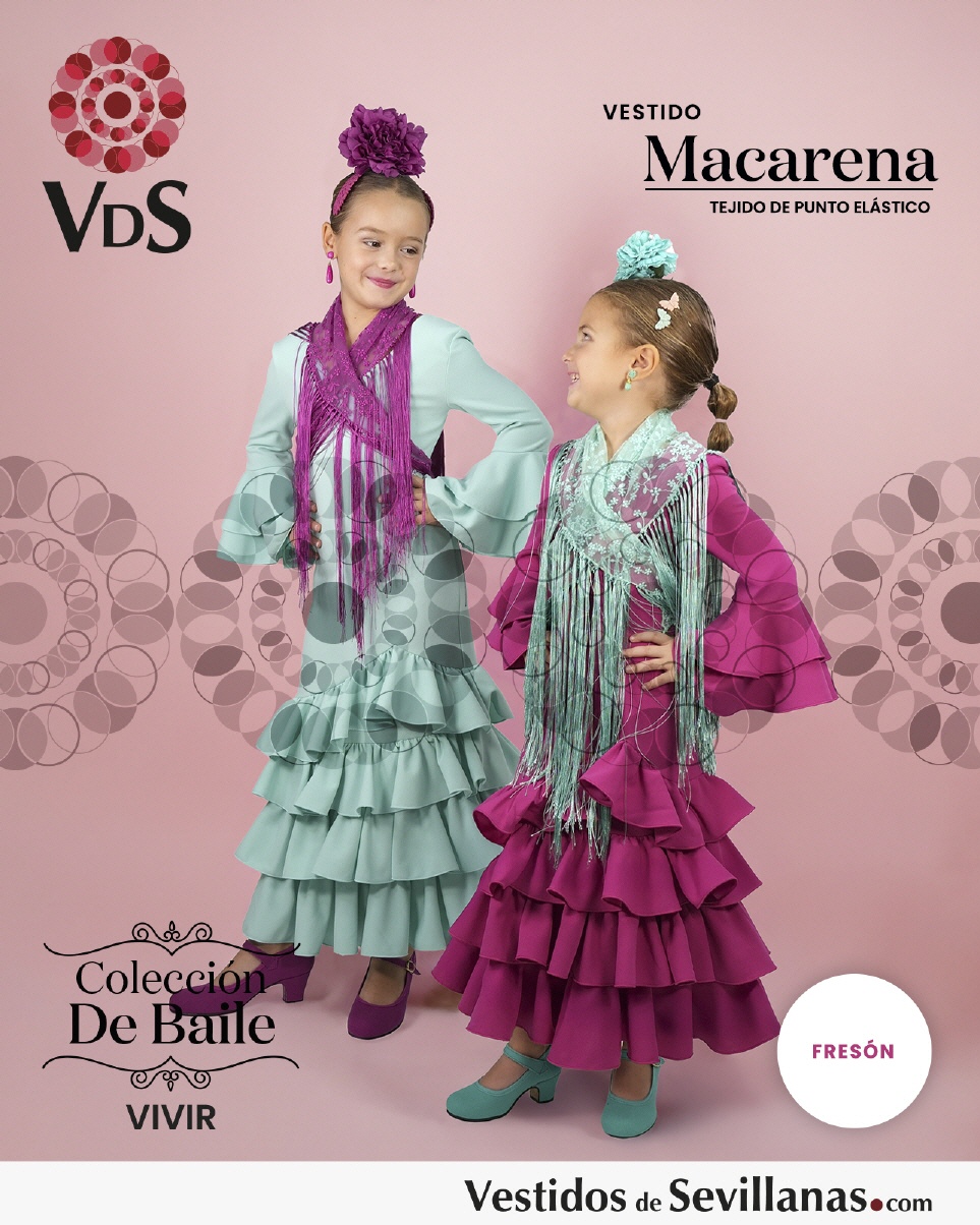 Traje de baile MACARENA Elástico_3col